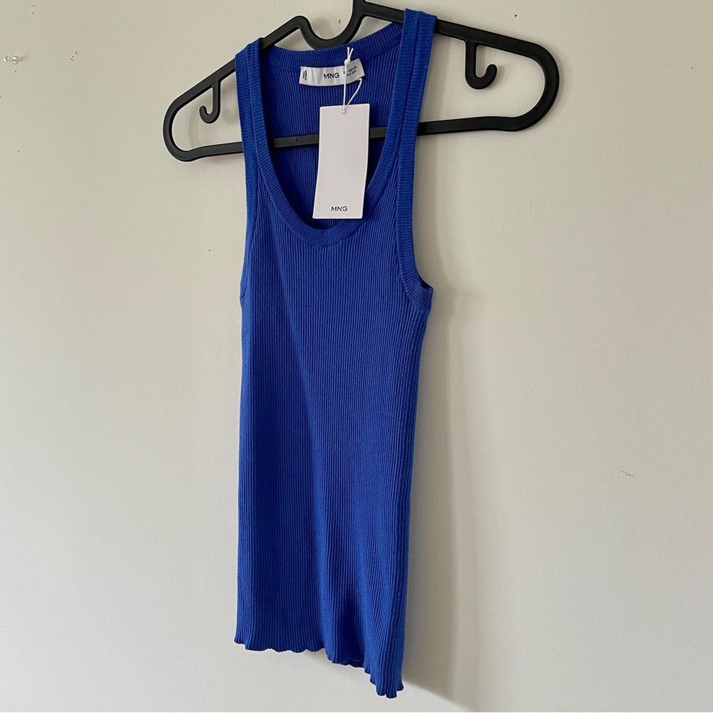 Mango Ribbed Tank Top - Picture 3 of 5